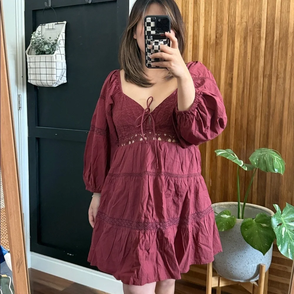NWT FREE PEOPLE All Mine Mini Dress. Size M